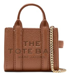 MARC JACOBS THE NANO TOTE CROSSBODY ARGAN OIL