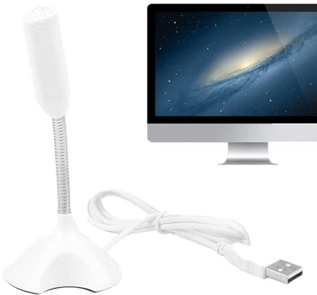 USB-mikrofon för dator - Plug And Play kondensatormikrofon med