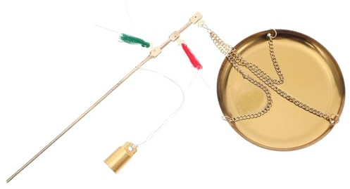 BATHVEVE Vintage Kupfer Waage mit Waagschale 250g Tragbare Präzisionswaage für Genaue Gewichtsmessung im Haushalt und Reisen
