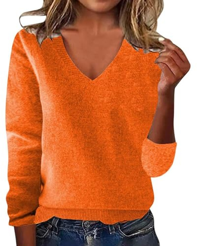 Pull confortable en cachemire pour femme, col en V, automne 2025, décontracté, classique, doux, basique, pull léger et chaud