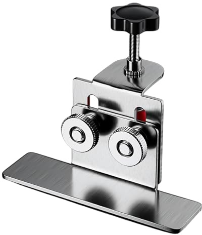 Outils de fabrication d'armoires – Gabarit de montage à pince réglable robuste, système d'installation de gabarit de positionnement de précision | Guide de menuiserie professionnel pour cuisine, salle
