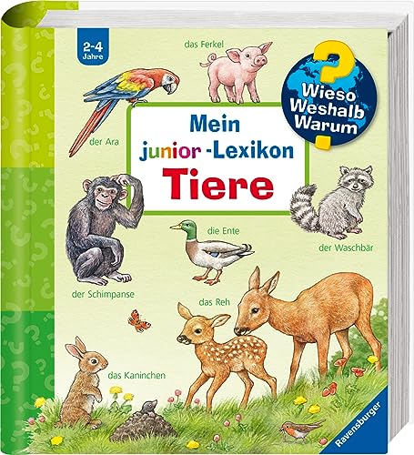 Wieso? Weshalb? Warum? Sonderband: Mein junior-Lexikon: Tiere (Sachbuch ab 2 Jahre - mit Klappen)