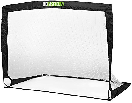 HEIMSPIEL Fussballtor POP UP Flex, schwarz, 120 x 90 x 90 cm
