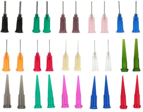 Dispenseringsnålar/sprutspetsar blandade 30-pack