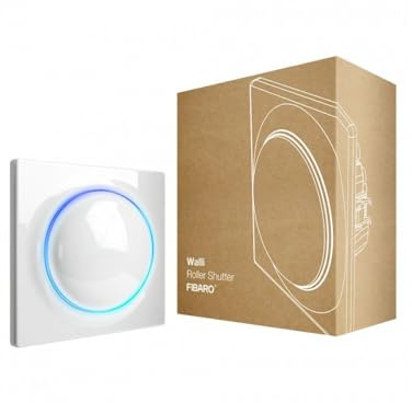 FIBARO Walli Roller Shutter/Z-Wave Plus infälld rullgardinsswitch, vit, FGWREU-111