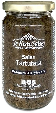 Sauce à la truffe d'été sublime et huile d'olive extra vierge 190 g – Utilisée par les chefs et à la maison – Parfaite pour les pâtes, le risotto, les crostini, la viande et la pizza