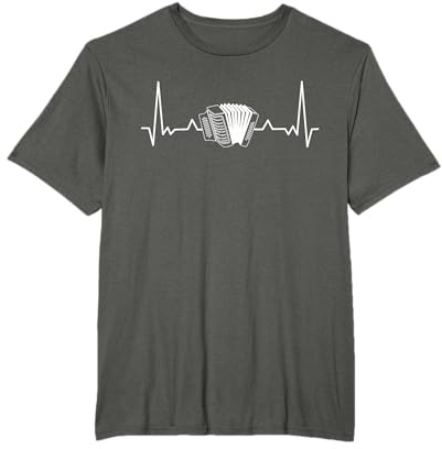 Harmonikaspieler Volksmusik Handharmonika Musik Harmonika T-Shirt