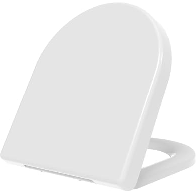 Grünblatt WC Sitz 515230 passend für Villeory & Boch O.novo Toiletten Absenkautomatik und abnehmbar zur Reinigung, Duroplast, weiß