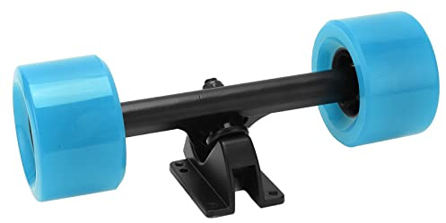 HERCHR Skateboard-Räder Und Achsen, 82a Härte Skateboard-Räder Longboards Lager Hardware-Set Für Elektro-Skateboards(Blau)