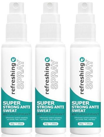 Antitranspirant Deo Spray gegen starkes Schwitzen, Refreshing Spray, gegen starkes Schwitzen, Anti Schweiß Deo bei Hyperhidrose mit Langzeitschutz (3)