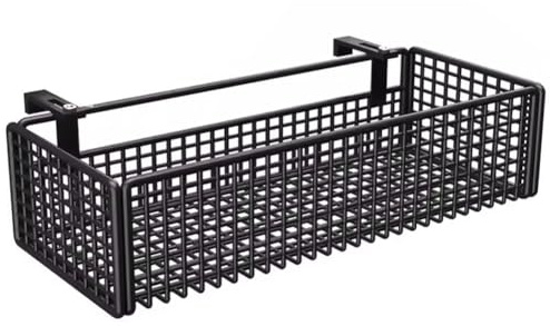 Etagère De Rangement Suspendue, Jardinière De Clôture De Balcon Avec Crochets, Capacité De Charge 15kg/33lbs, Pour Garde-corps Carrés, Convient Pour Balcons, Rebords De Fenêtres, Bureaux(Hollow long/b