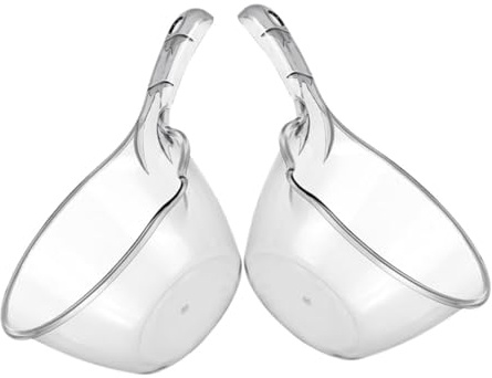 POPETPOP 2 Piezas Cucharón De Agua De Cocina De Plástico Cucharón Para Baño Mango Plantas y Flores Para Uso Doméstico