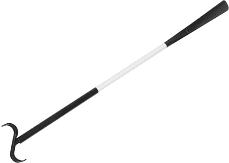 Toyvian Bastone per Indossare Ausilio per Anziani e Disabili, Facile da Smontare Nero in ABS Supporto per Mettere e Togliere Calzini, Accessorio per Scarpe Pratico e Portatile