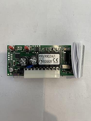 ROGER R93/RX12A/I ricevitore radio plug-in 2 canali 433,92 MHz Acciaio inossidabile forno ricevitore utensili da cucina