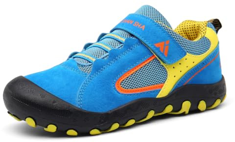 Mishansha Zapatillas Deportivas para Niños y Niñas Azul Tallas 35