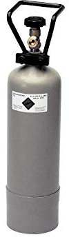 S + M - Bouteille de CO2 - 2,0 kg - Gris - Acier inoxydable - Cylindre de CO2 - Soda Maker