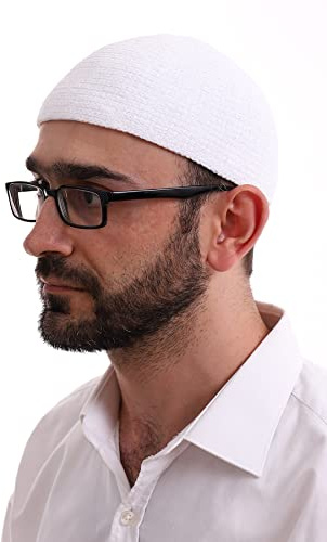 ihvan online Türkische muslimische Wintervernte Kufi -Hüte für Männer, Taqiya, Takke, Peci, islamische Mützen, islamische Geschenke, Standartgröße
