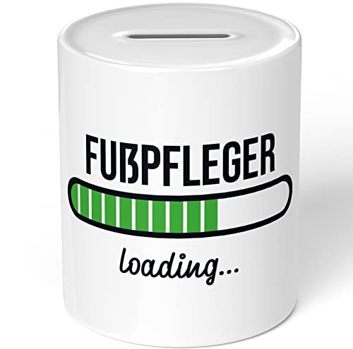 JUNIWORDS Spardose Sparbüchse, Fußpfleger Loading (6197187)