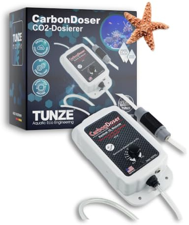TUNZE CarbonDoser I CO2-Dosierer für gezielte und präzise CO2 Versorgung für Aquarien I CO2 Optimierung I Stabile Wasserwerte für Pflanzenwachstum I Präziser CO2 Dosierer I Einfache Anwendung