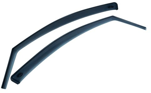 MOTOS Windabweiser Regenabweiser für Volkswagen Golf VI Plus 2008-2014 Ästhetisches Design, Langlebig & Robust, Leichte Installation, Energieeinsparung durch Belüftung, Verringerung von Lärm und Luftt