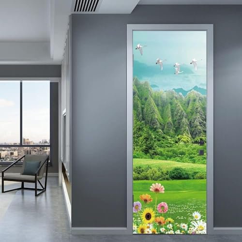 3D Türtapete Selbstklebend 88 X 200 Cm Diy Wandbild Pvc Wasserdicht Pvc Türtattoos Türposter Türaufkleber Fototapete Türfolie Für Tür,Wohnzimmer,Schlafzimmer - Türkunst -215163-96454
