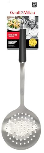 GAULT&MILLAU - Écumoire Inox - Polyvalente et résistante à la chaleur - Idéale pour soupes et fritures - Lot de 1, Silver