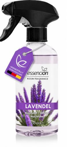 essencion Lavendar Raumspray – 500ml – In 14 verlockenden Düften erhältlich (Lavender Raumspray 500ml)