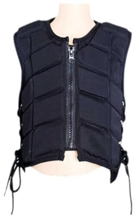 Enigmaire Gilet equestre Equitazione Sicurezza,Equitazione Bambino Gilet,Gilet da Equitazione,Facile da Indossare e da togliere,Regolabile,Traspirante,per Ragazzi Ragazze Figli Figli.