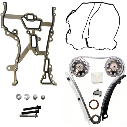 Hajus 1151316 Steuerkettensatz Steuerkette Zahnrad Kettenspanner 93191271 kompatibel mit Opel Agila Astra G H Corsa B C D Meriva Tigra 1.0 1.2 1.4