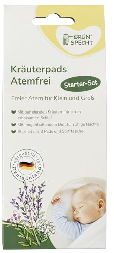 GRÜNSPECHT Kräuterpads Atemfrei, für eine freiere Nase