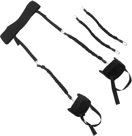 Mikinona 1Juego Bandas de Resistencia para Tobillos y Cintura de Entrenamiento para Saltos y Agilidad Casa Incluye Tobilleras