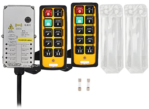 FTVOGUE Doppelgriff Hebezeuger und für Elektrische Hebezeuge, Betonpumpe, CNC, Kohleabbaumaschinerie (AC220V)