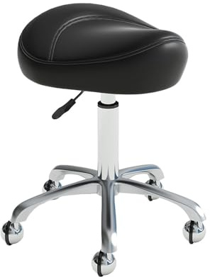 Sgabello da sella ergonomico, sedia da lavoro girevole e regolabile, adatto for saloni, istituti medici e sale massaggi(Color-1)