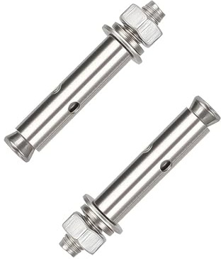 Pernos De Tornillo De Expansión Pernos De Anclaje, 2 Piezas Pernos De Expansión M14 × 180 Mm-M14 × 300 Mm, Anclajes De Fijación Resistentes De Acero Inoxidable 304 Utilizados En Concreto Y Mampostería
