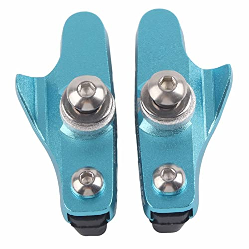 Road Bike Brake Pads,Bremsschuhe V-Brake Fahrrad Bremsbeläge Road BMX Mountainbike V Bremsbeläge Fahrradbremsblöcke Aluminiumlegierung Radfahren Brake Schuhe Schublade Style