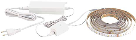 EGLO Access LED Strip 2m STRIPE-A, LED Streifen, LED Band selbstklebend und kürzbar aus Kunststoff in Weiß mit Fernbedienung, Farbtemperaturwechsel (warm, neutral, kalt), dimmbar
