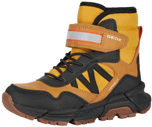 Geox Junior Boy J FLEXYPER PLUS BOY ANKLE BOOTS DK YELLOW/BLACK 40_EU