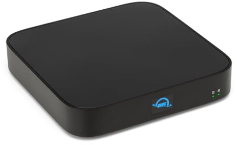 OWC miniStack STX, Thunderbolt 4 Black Storage Dock with Thunderbolt Hub Xpansion for Laptop, Tablet, Smartphone
