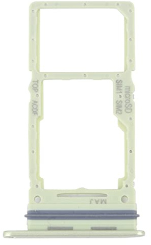 Kompatibel mit Samsung Galaxy A34 SM-A346 A346 5G (NICHT für 4G) Wagen Fach Fach Halter Adapter Slot Card Card Trolley für SIM-Karte + Micro SD Speicherfach (Grün)