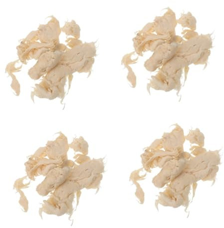 NUOBESTY 4 Stück 1 Entwässerter Zellstoff Kits Zur Papierherstellung Bastelzellstoff Aus Papier Zellstoff Für Die Papierherstellung Handgeschöpfter Papierzellstoff Junk-Journal-Papier Holz