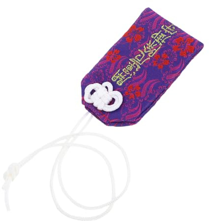 VALICLUD Amuleto Japonés Omamori Amuleto Suerte para Santuarios Japoneses Que Trae Buena Suerte y Protección Colgante para Educación Amor Seguridad y Riqueza