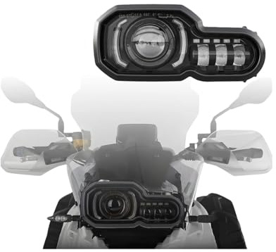LED-Scheinwerfer Scheinwerfer Kompatibel für BMW F800GS F800R F700GS F650GS 2006-2018 F 800 R 700 650 GS Motorrad Kopf licht Lampe H7 Birne