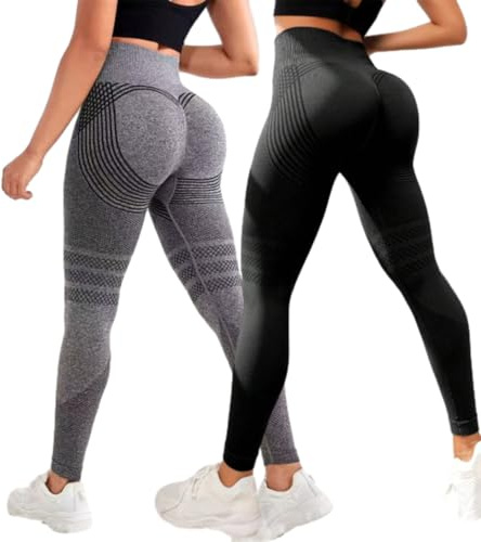 Legging 3D Anti Cellulite Femme, Femme Legging Anti-Cellulite à Compression, Minceur Leggings Taille Haute sans Couture, Push-Up Opaque Yoga Fitness Pantalon Sport