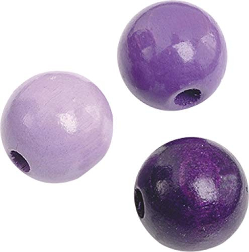 Knorr Mix 85 Perle en Bois Prandell Violet 8 mm