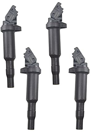 Frankberg 4x Bobina de encendido Módulo de encendido Compatible con 116i-135i 220i 316i-335i M3 520i-550i 630i-650i 735i X3 X5 X6 Z3 Z4 DS3 DS4 DS5 Min.i RCZ 207 208 308 3008 Sustituir# 12137594937