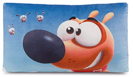 NICI 44245 Rechteckiges Kissen Hund Pat, 43 X 25cm, aus der beliebten Serie Pat The Dog
