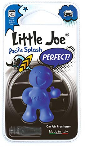Little Joe OK Mini-Blister Air Fresheners +/- 45 Days of Fresh Air in your Car powered by Carstylingshop_com (Pacific Splash/Blue)