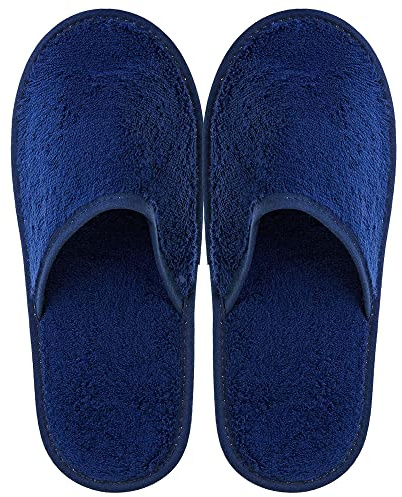 Linnea Chaussons de Bain Pure Bleu Ultramar Taille Large L du 41 au 43