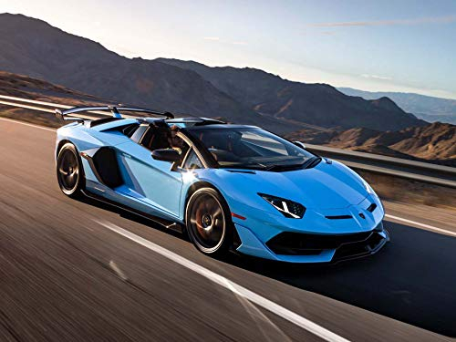 Donnti Diamond Painting Komplettes Auto, DIY Stickerei Diamant Malerei Kits Rennauto, Kreuzstich, Leinwand, Diamant, komplettes Set, Dekoration für Wohnzimmer, Schlafzimmer, Wandaufkleber, Dekoration,