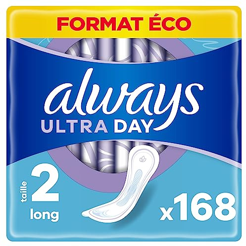 Always Ultra Tag Menstruationsbinden lang (Größe 2) 14 super saugfähig und ultradünn